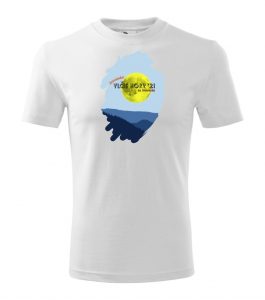 Pánske tričko s retro grafikou Vlčie hory