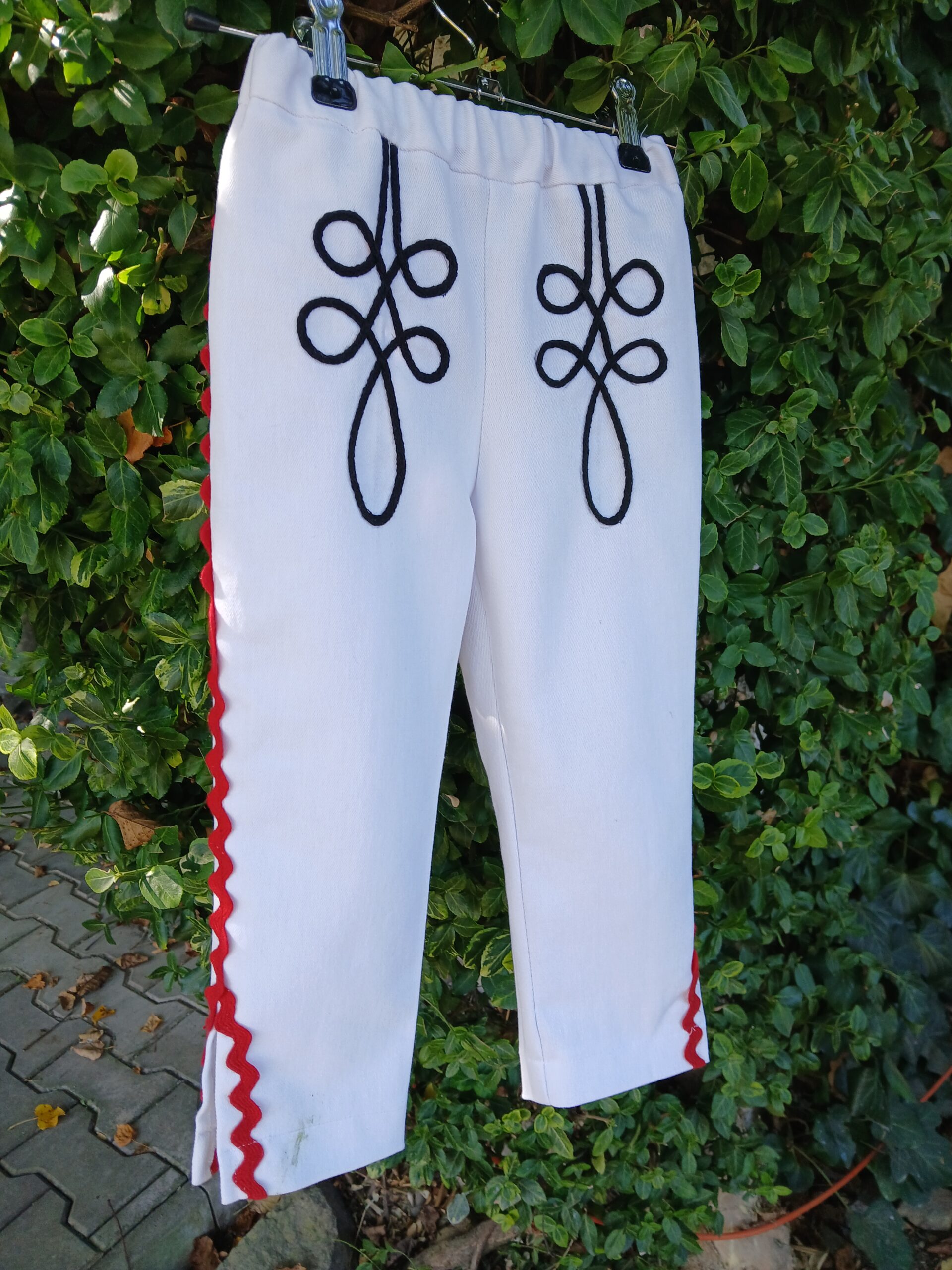 Detské folklórne nohavice Janíčko